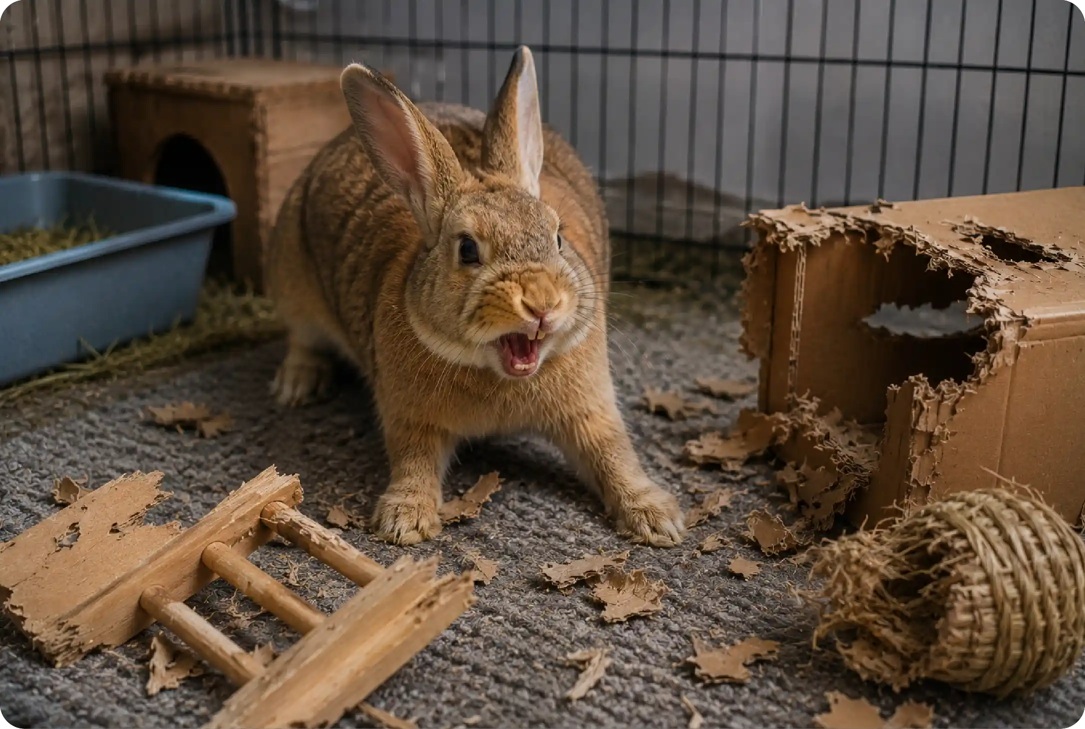 Frustration and Lack of Enrichment